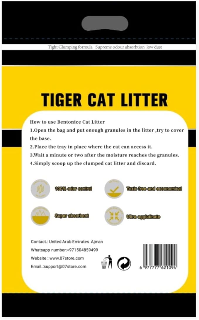 Tiger Cat Litter ® Premium Ultra Clumping O cat Litter(20KG)