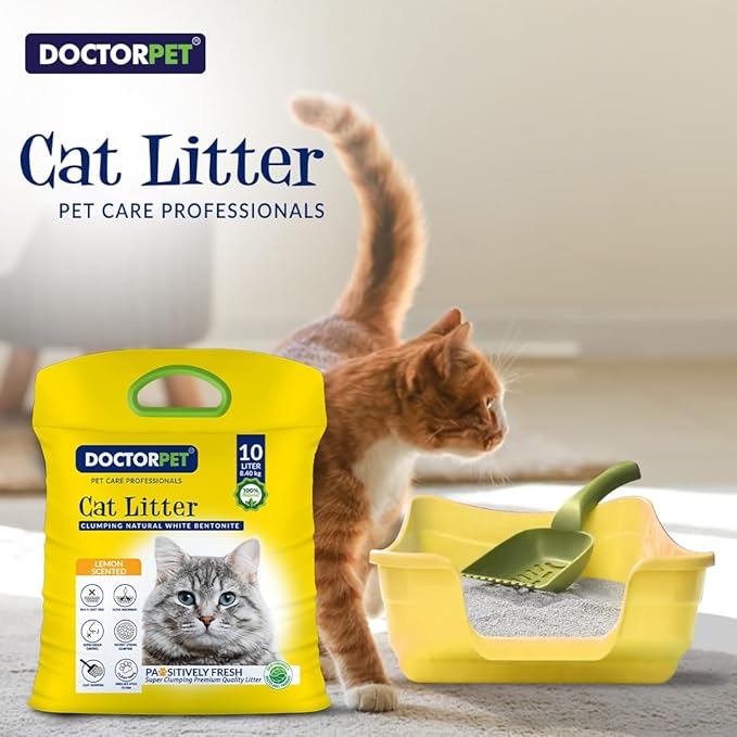 Doctor Pet Cat Litter Lemon 10L