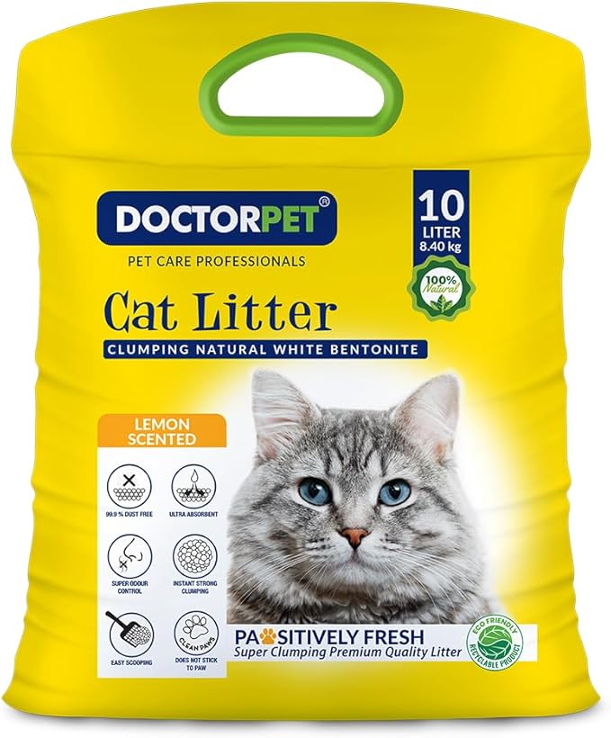 Doctor Pet Cat Litter Lemon 10L