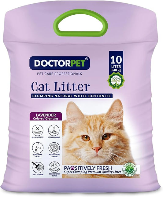 Doctor Pet Cat Litter Lavender 10L