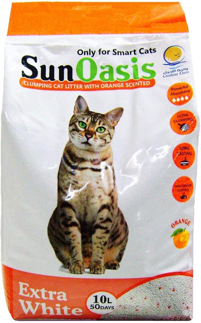 Sun Oasis Cat Litter Orange