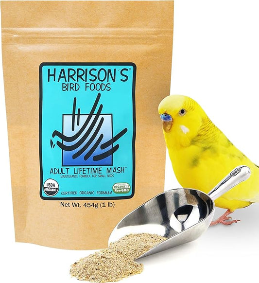 Harrison's Adult Lifetime Mash Bird Food - 1LB