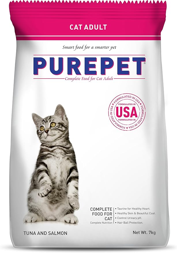 purepet adult dry cat food