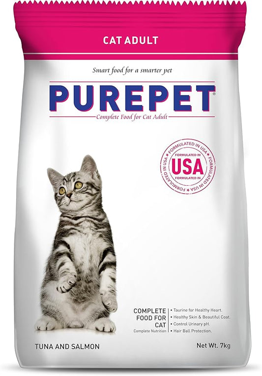 purepet adult dry cat food
